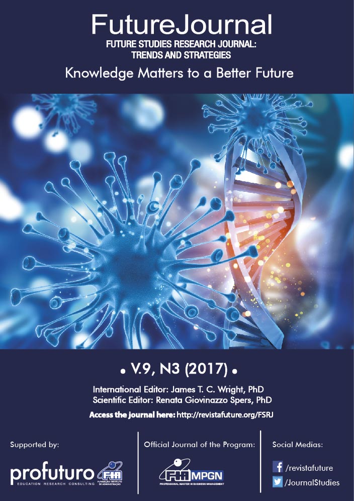 					View Vol. 9 No. 3 (2017): Future Studies Research Journal
				